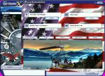 USA Themed Menu Splashscreens for FSX